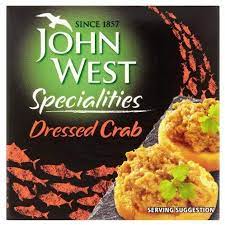 John West Dressed Crab 43G